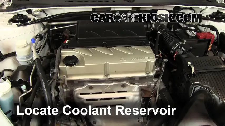 2012 Mitsubishi Eclipse GS Sport 2.4L 4 Cyl. Coolant (Antifreeze) Flush Coolant